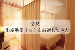 入院バッグの中身に何入れる？ 出産準備リストを厳選してみた。