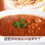 授乳中にカレーは食べちゃだめ？どうしても食べたいなら方法はある！